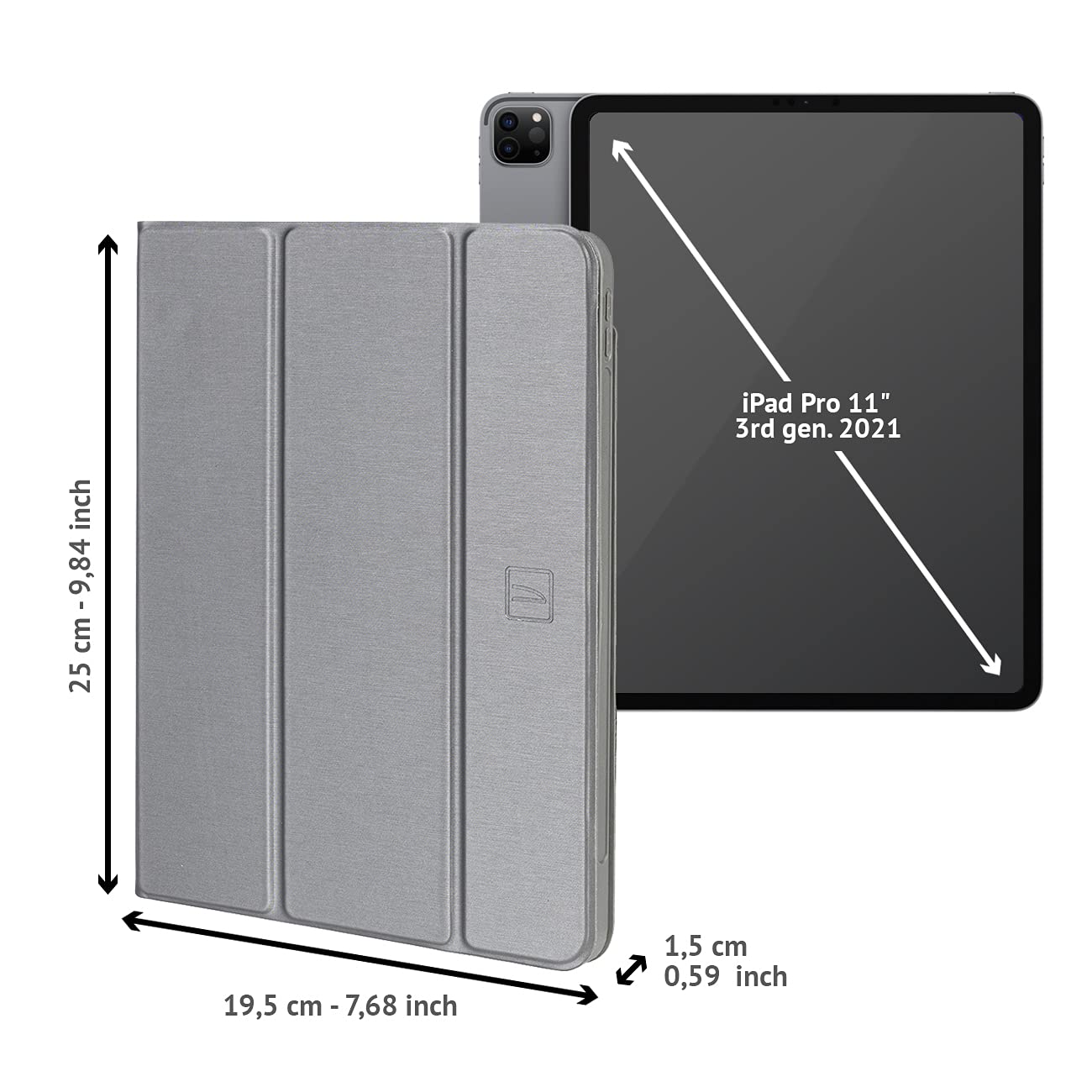 Amazon.co.jp: Tucano Link スリム保護ケース スタンド機能付き iPad